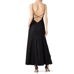 KHAITE Blair Tie Back Dress